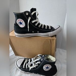 Converse Black and White High-Tops